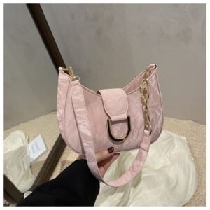 SHEIN PINK LEATHER BAG